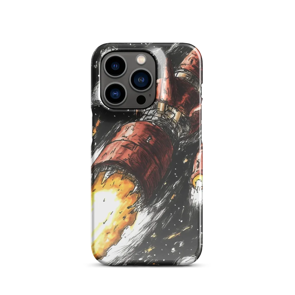 Ignition in the Abyss | Phone Case |  14 Pro | Snap Case | Glossy