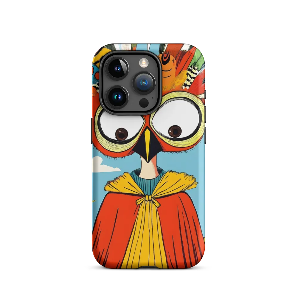 A Whimsical Encounter: The Owl-Human Fusion
