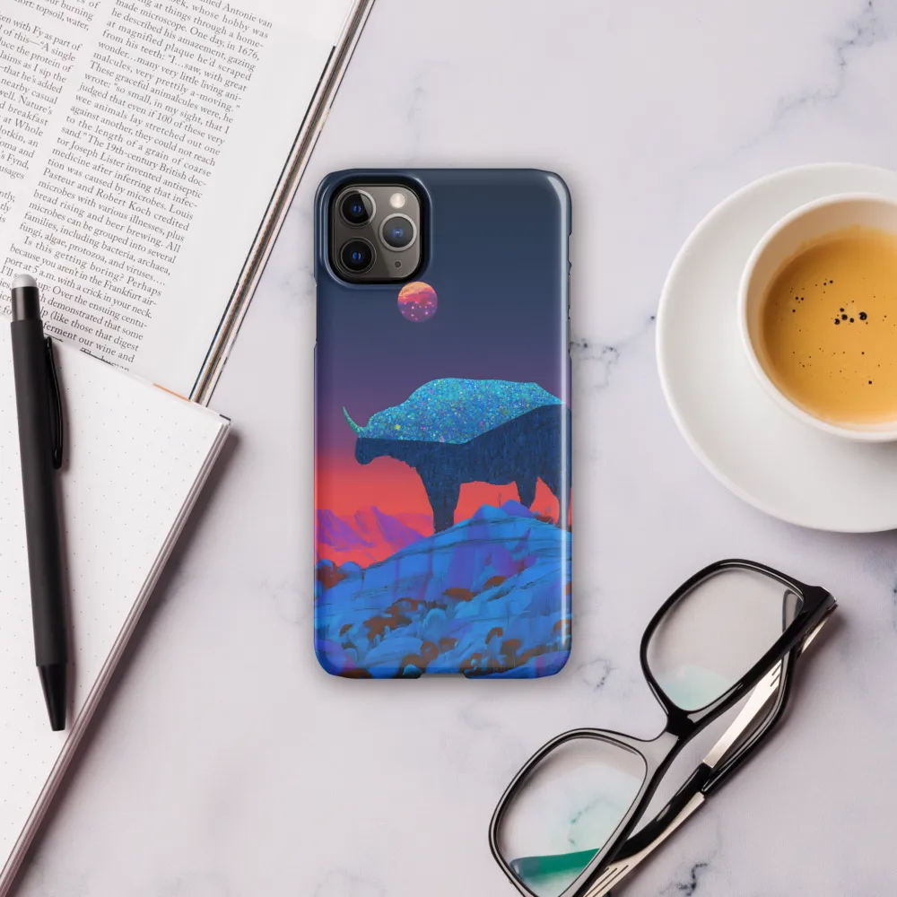 Luminous Bison Under a Celestial Sky | Phone Case |  11 Pro Max | Snap Case | Glossy