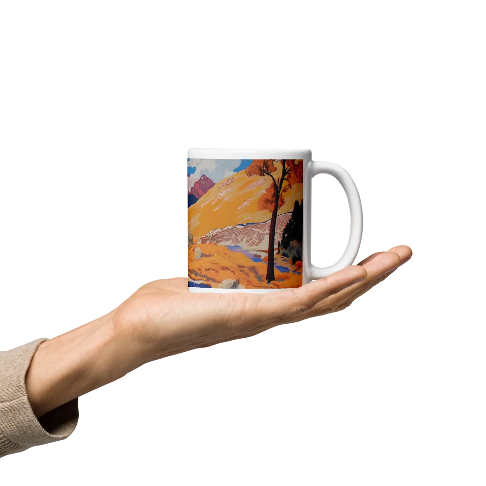 Autumn Serenity: A Vibrant Landscape | Mugs | Multiple Sizes & Colors