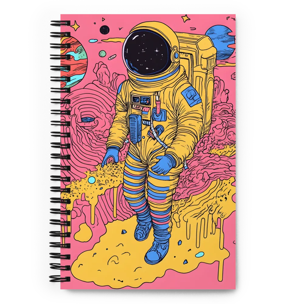 Galactic Wanderer | Spiral Notebook