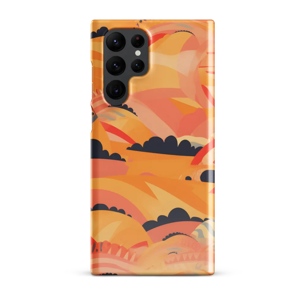 Whispers of the Abstract Horizon | Phone Case |  S22 Ultra | Snap Case | Glossy