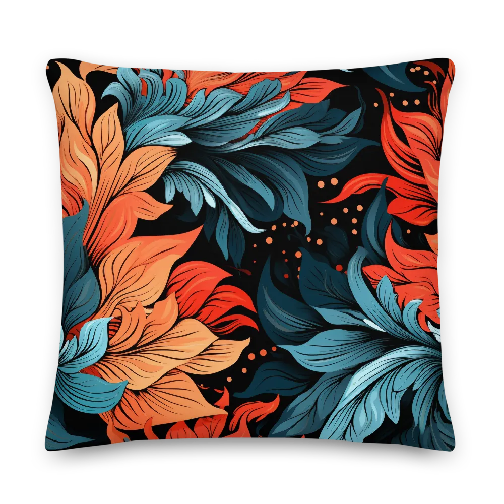 Floral Symphony in Color | Pillow | 22″×22″