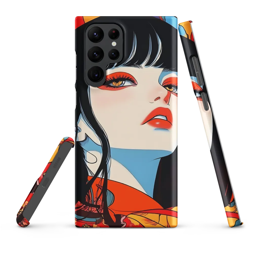 Vibrant Elegance | Phone Case |  S22 Ultra | Snap Case | Matte