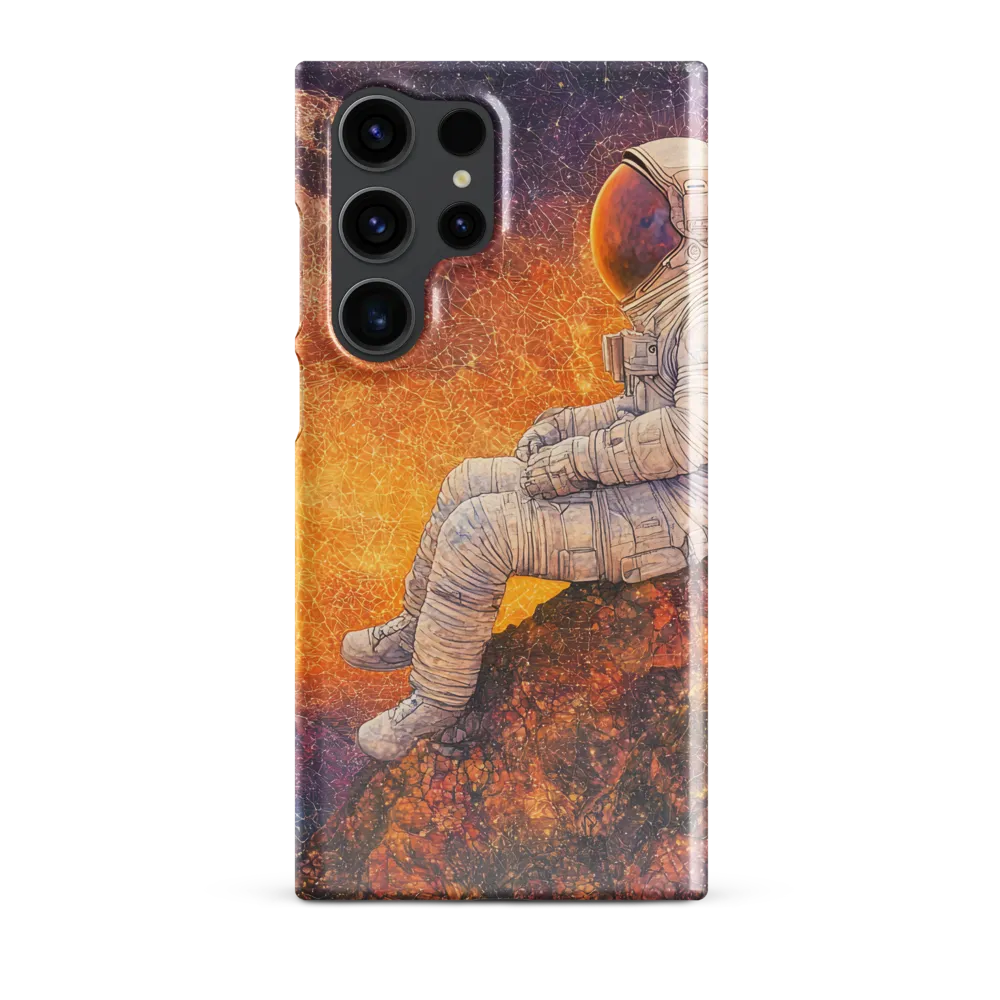 Cosmic Contemplation | Phone Case |  S23 Ultra | Snap Case | Glossy