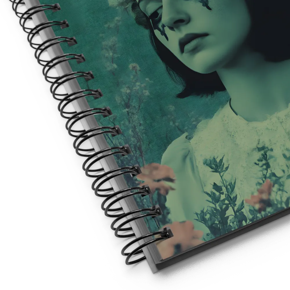 Whispers of Melancholy | Spiral Notebook