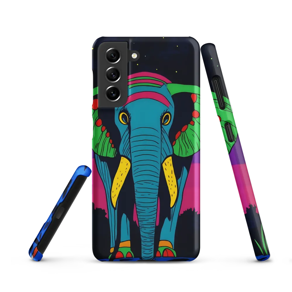 Whimsical Majesty: The Vibrant Elephant