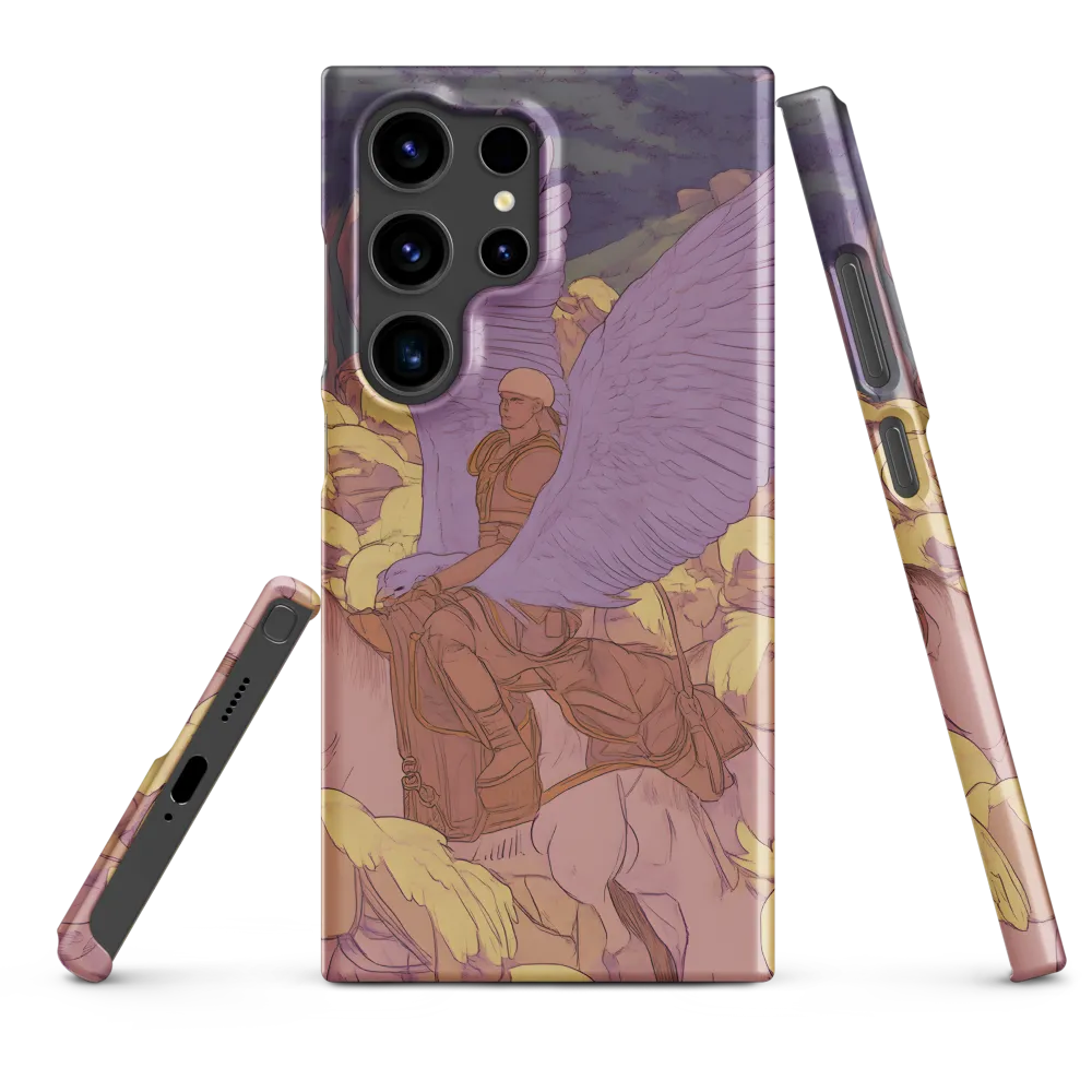The Winged Guardian | Phone Case |  S24 Ultra | Snap Case | Matte