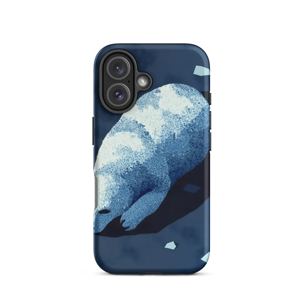 Silent Majesty: The Polar Bear's Realm | Phone Case