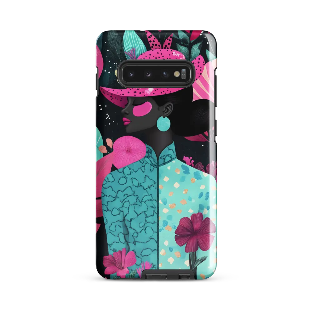 Elegance in Bloom | Phone Case |  S10 Plus | Tough Case | Glossy