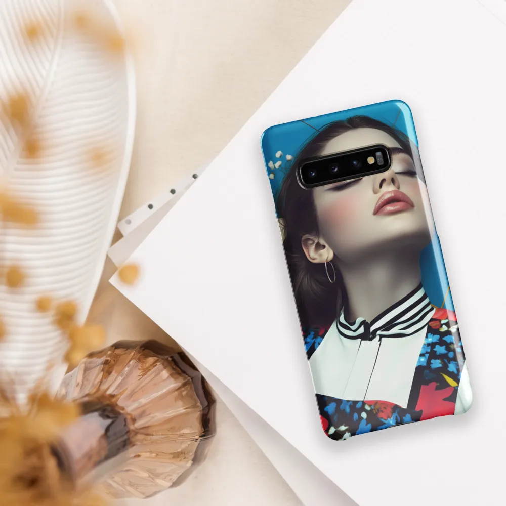 Harmony in Floral Fashion | Phone Case |  S10 Plus | Snap Case | Glossy