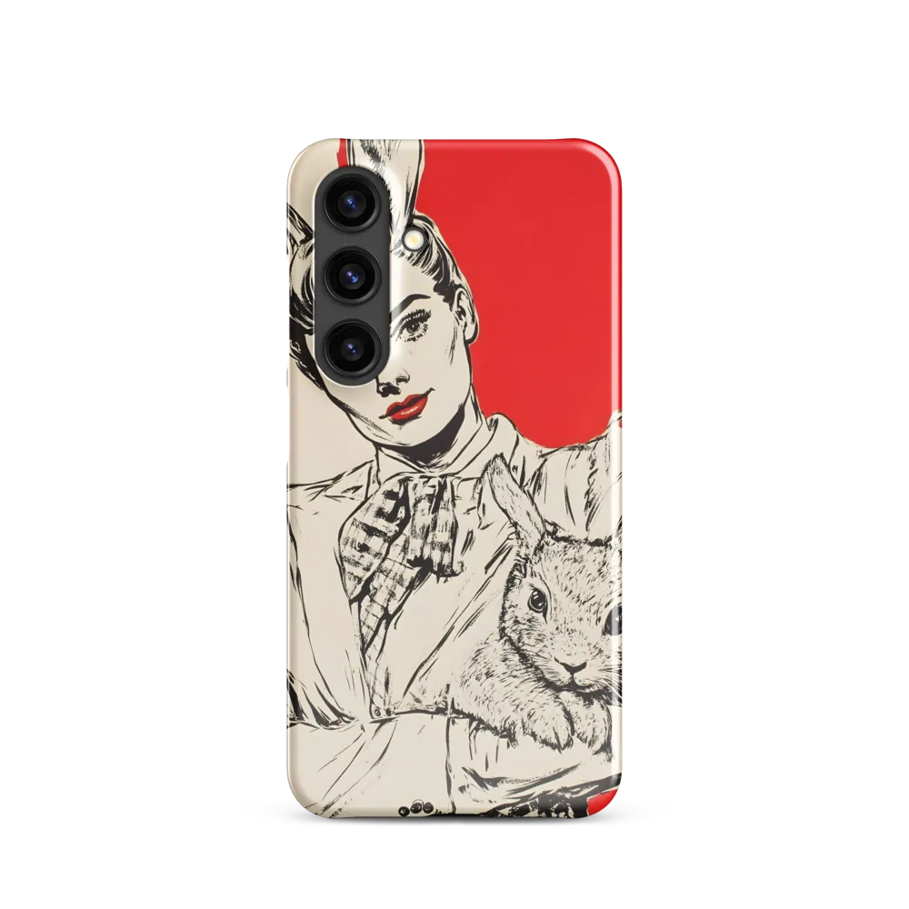 Whimsical Elegance: The Rabbit Lady