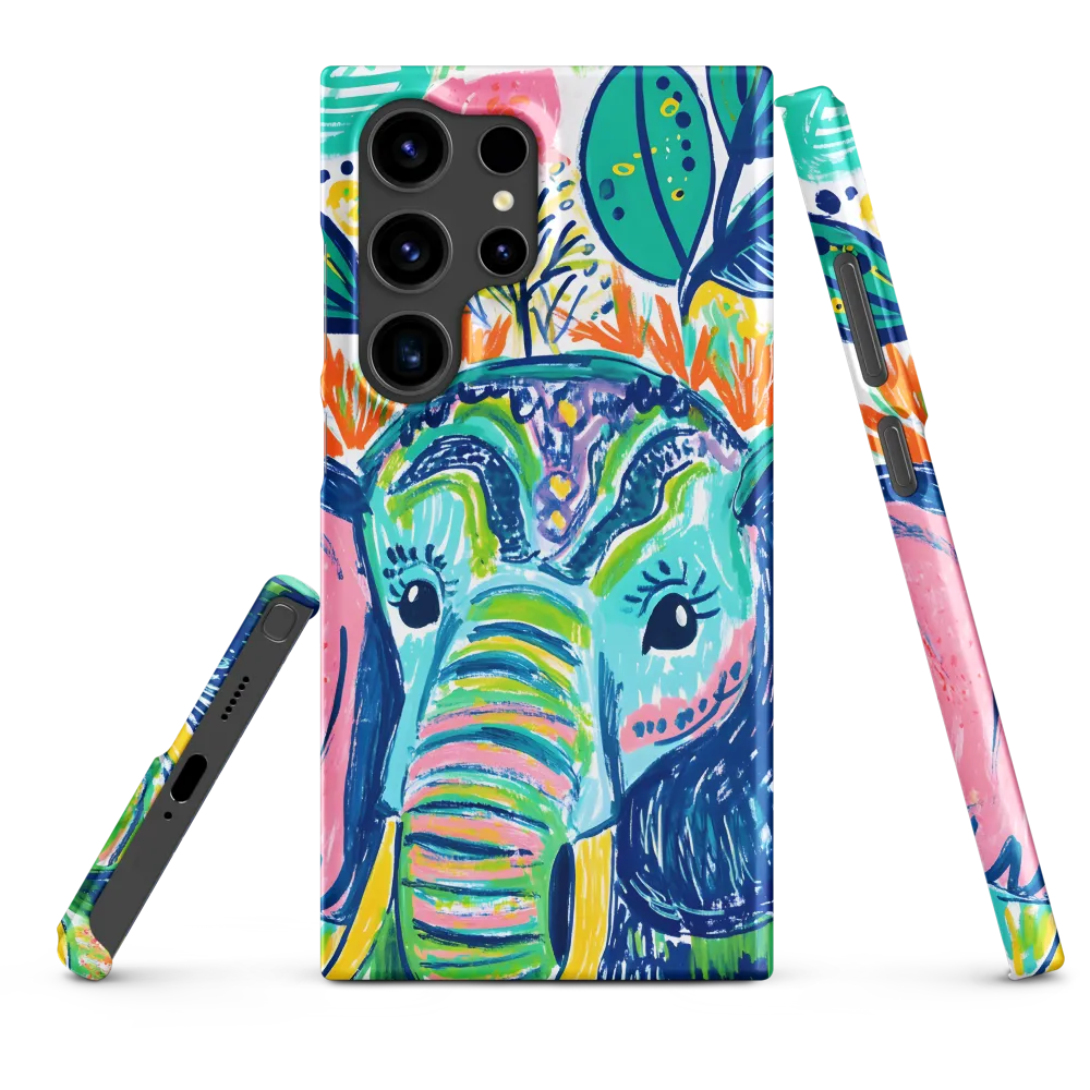 Whimsical Elephant Portrait