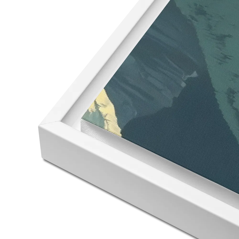 Whispers of Tranquility | Canvas with White Frame | 16″×20″