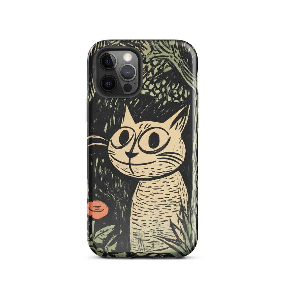Whimsical Cat in the Forest
