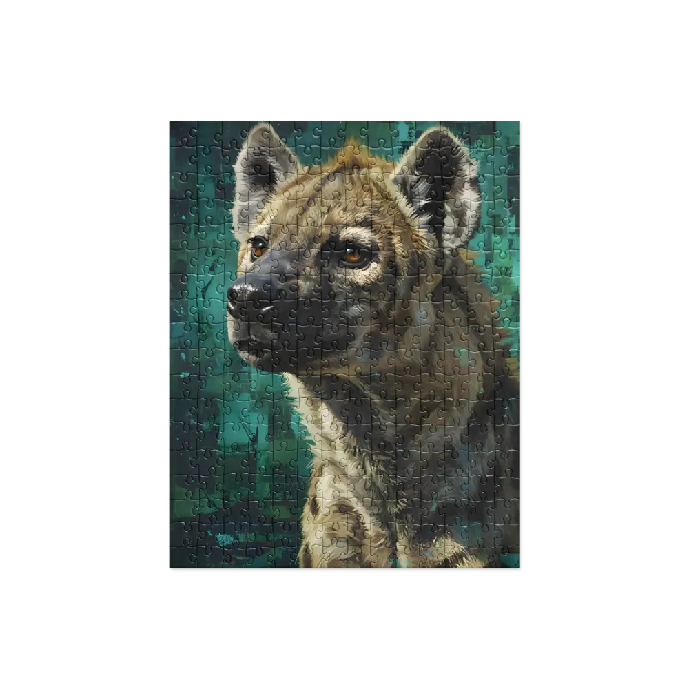Watchful Hyena 
 Jigsaw Puzzle