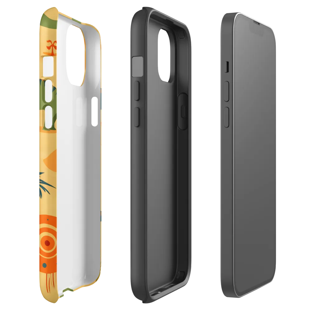 Prehistoric Playtime | Phone Case |  14 Plus | Tough Case | Matte