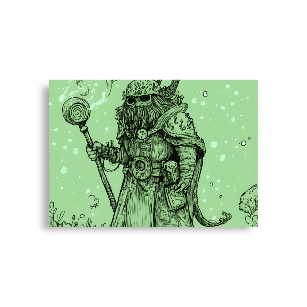 The Enigmatic Wizard | Poster | A1 (23.3″×33.1″)