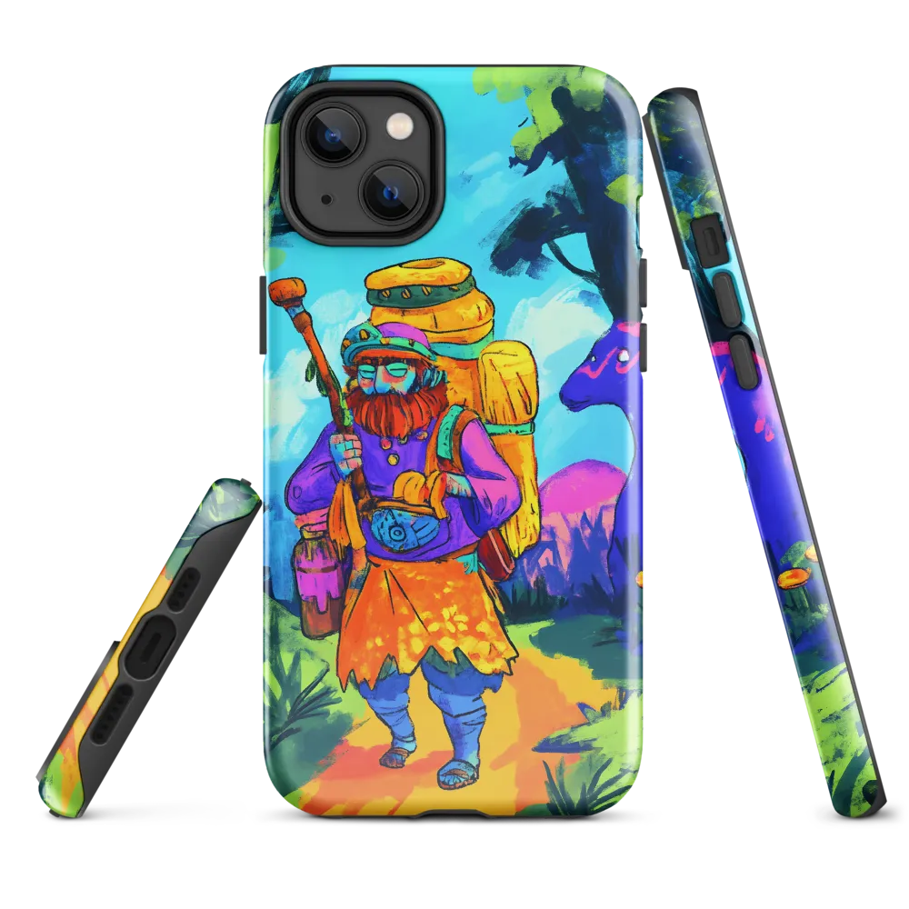Journey Through a Whimsical Forest | Phone Case |  14 Plus | Tough Case | Glossy