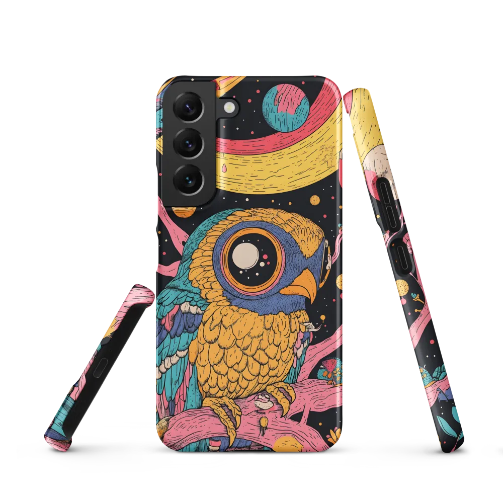 Whimsical Cosmic Owl
