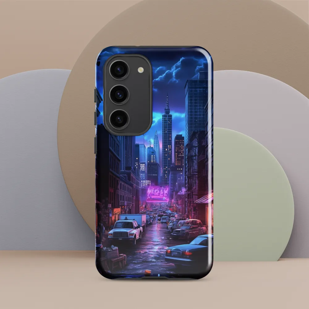 Urban Mystique: A Cyberpunk Night