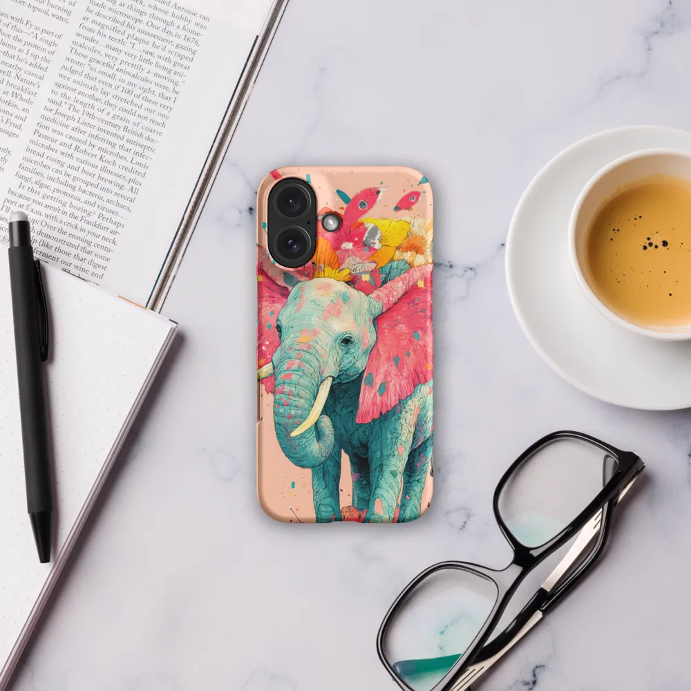 Whimsical Elegance: The Floral Elephant