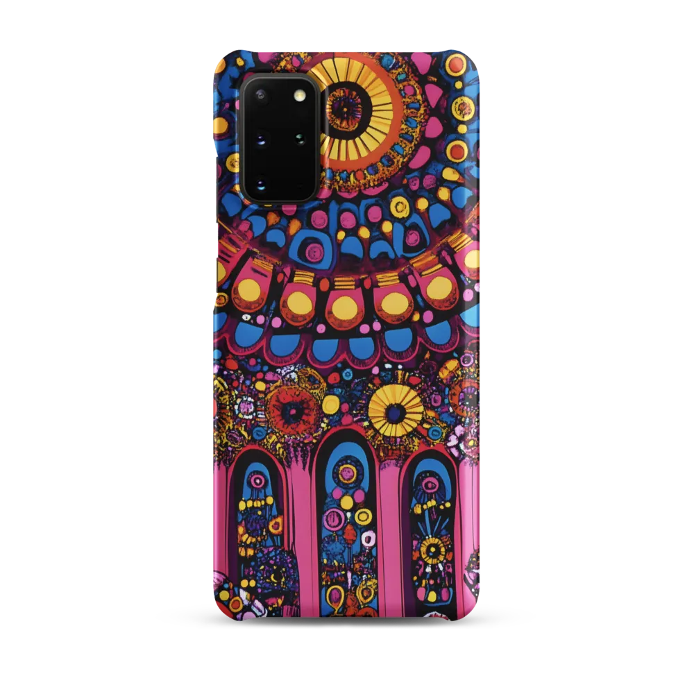 Whimsical Mandala Symphony | Phone Case |  S20 Plus | Snap Case | Matte