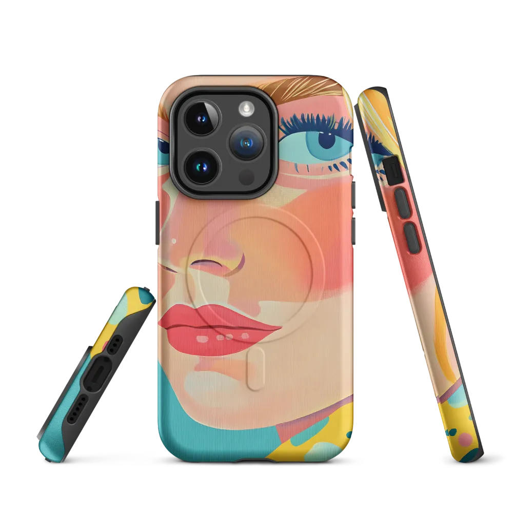 Vibrant Elegance: A Pop Art Portrait