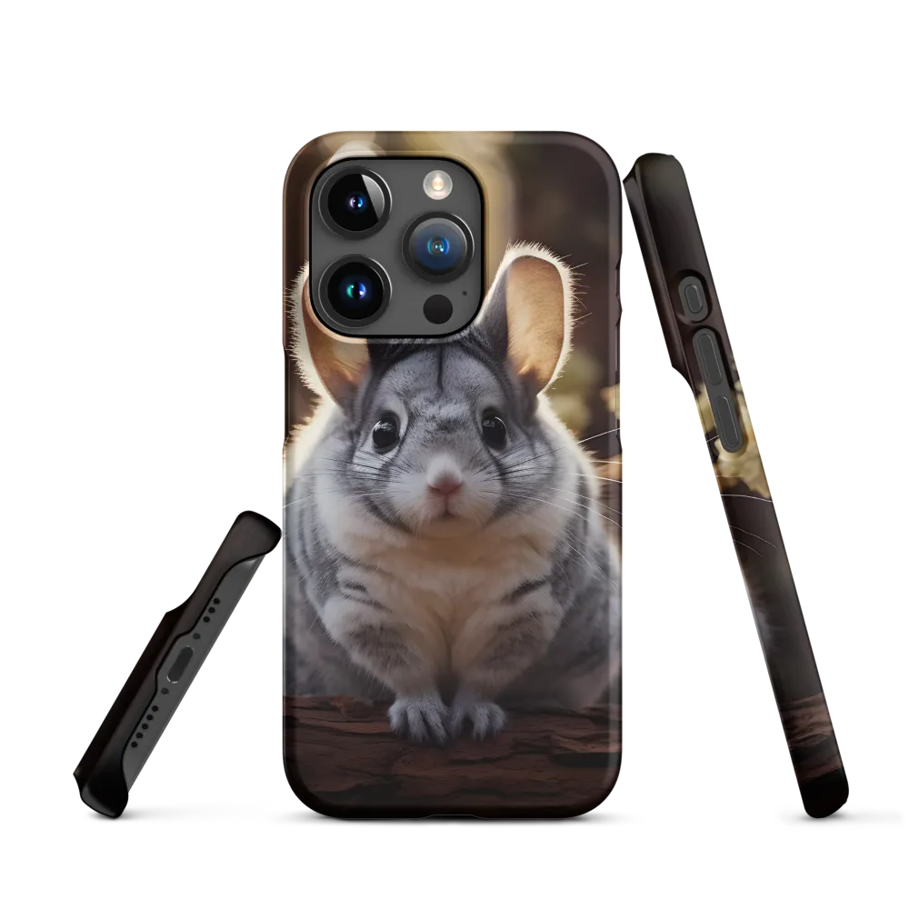 Curious Chinchilla in the Forest