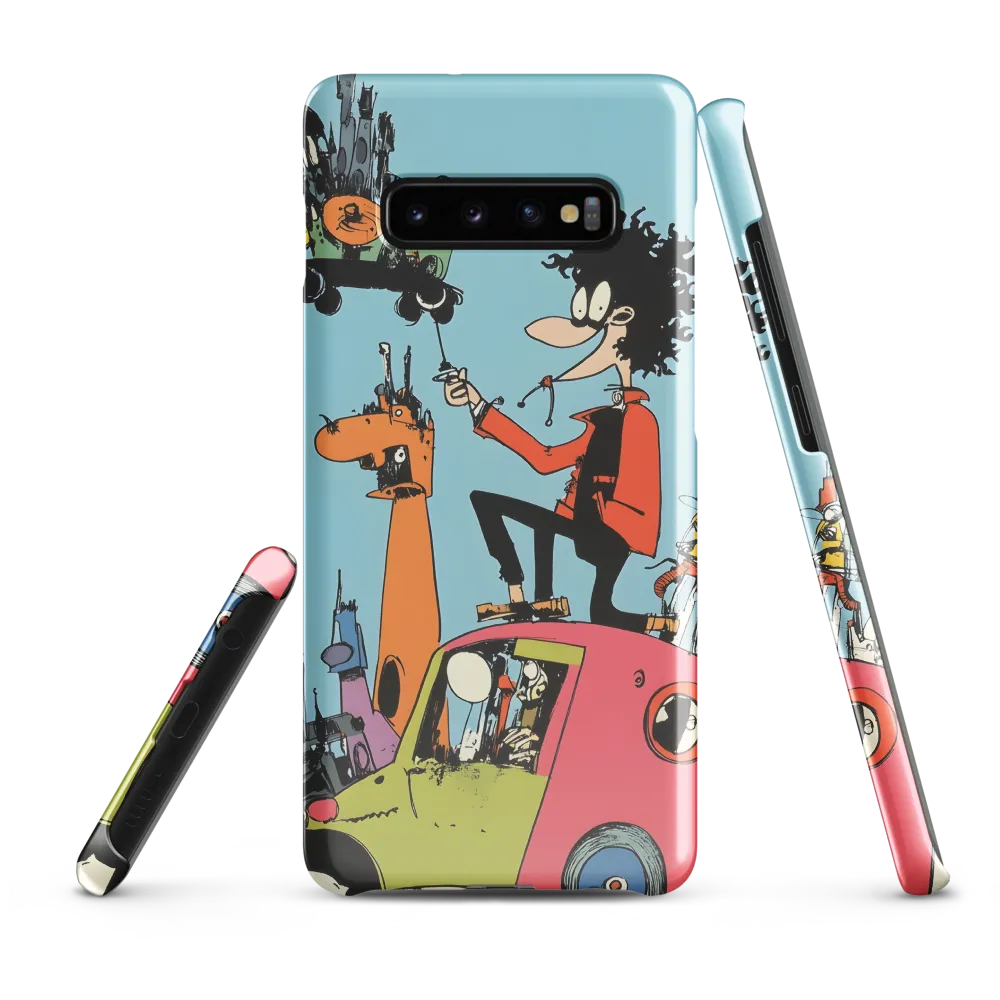 Whimsical Urban Adventure | Phone Case |  S10 Plus | Snap Case | Glossy