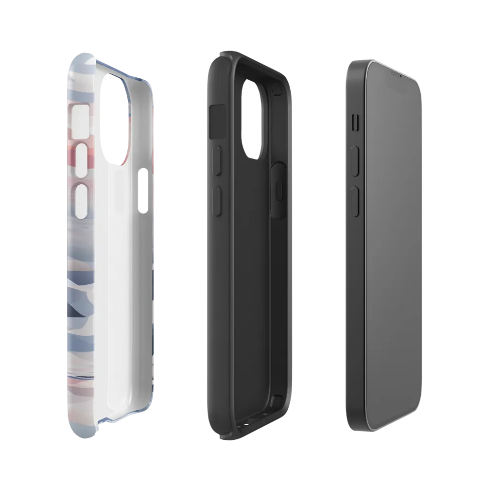 Serenity in Abstraction | Phone Case |  13 mini | Tough Case | Matte