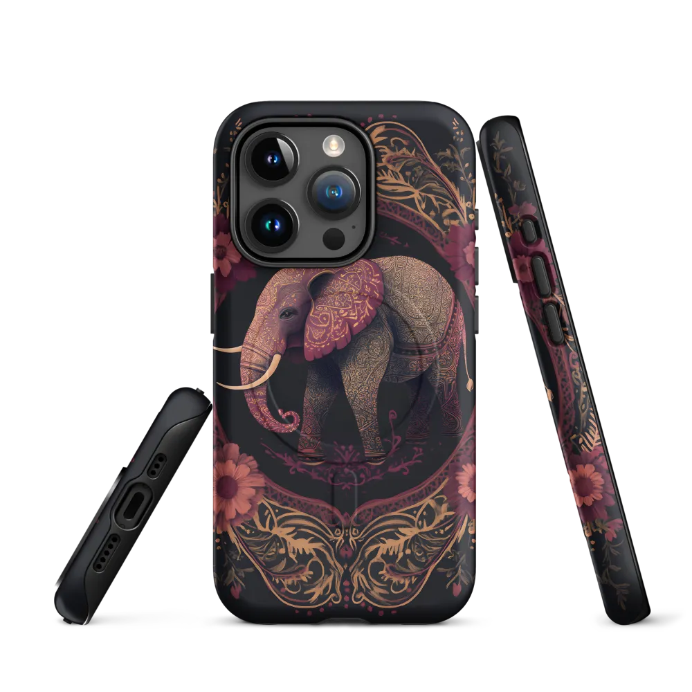 Regal Reverie: The Ornate Elephant