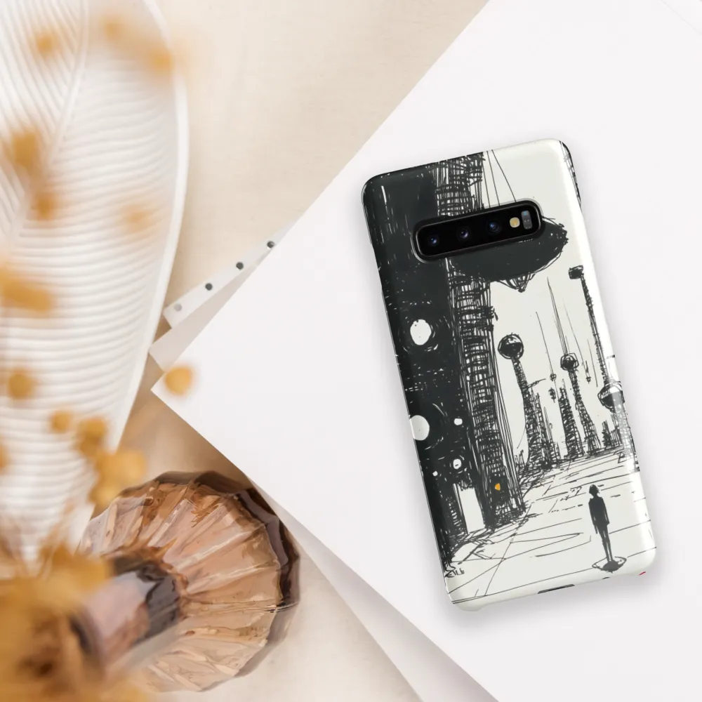 The Echoing Silence of Tomorrow | Phone Case |  S10 Plus | Snap Case | Glossy