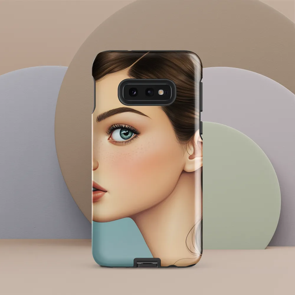 Captivating Gaze: A Modern Portrait