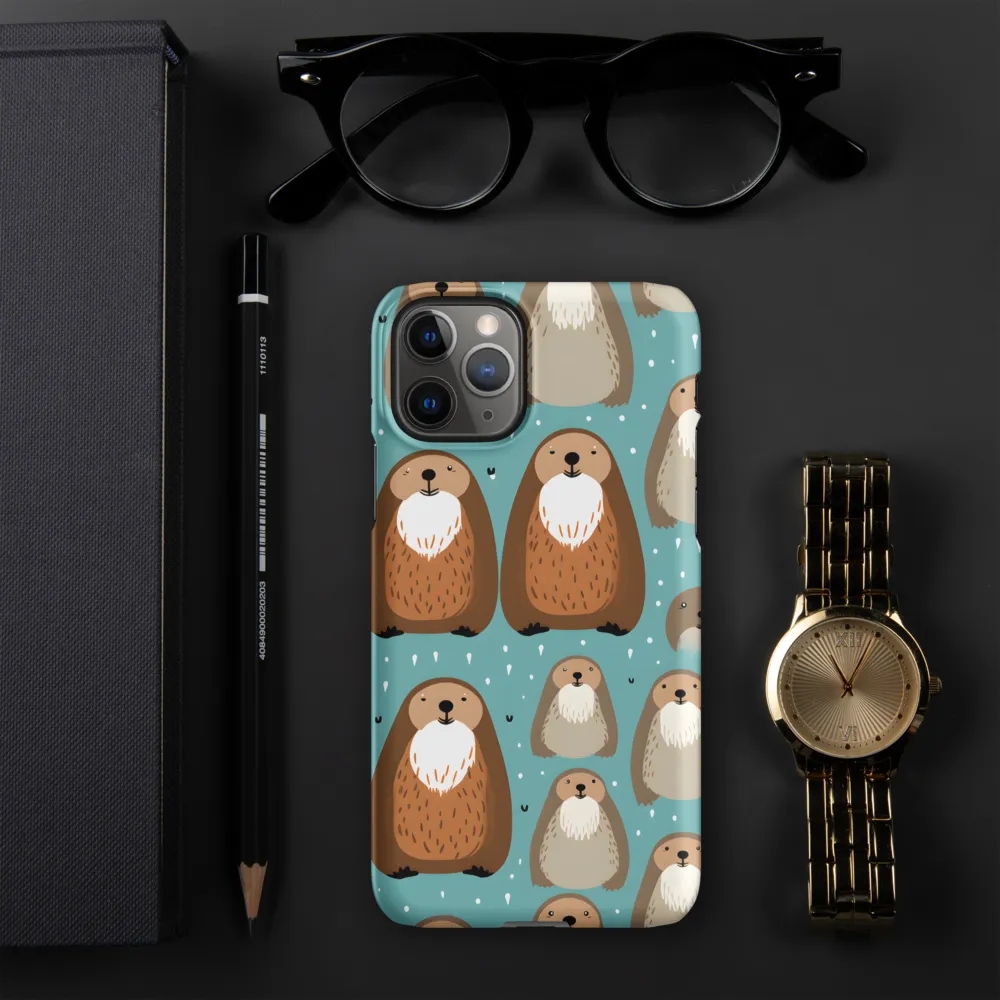 Whimsical Otter Pattern