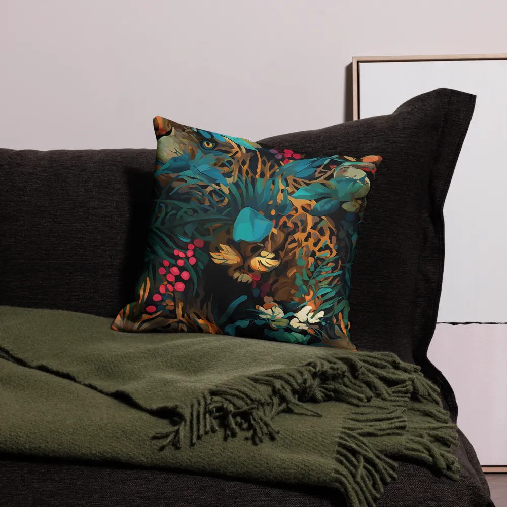 Camouflage of the Wild | Pillow | 18″×18″