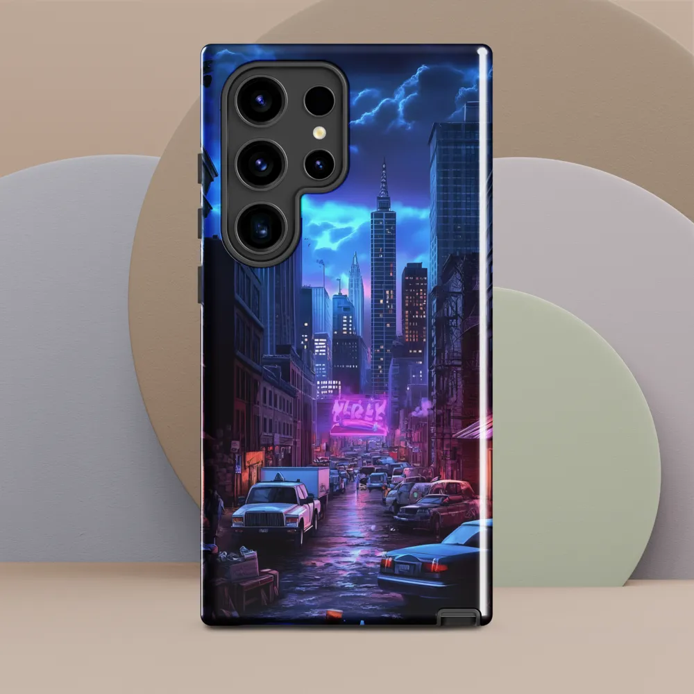 Urban Mystique: A Cyberpunk Night