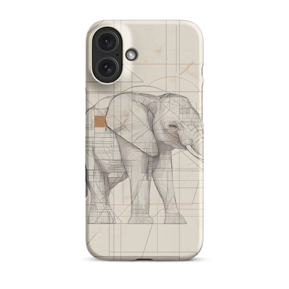 Geometric Elegance: The Steel Elephant