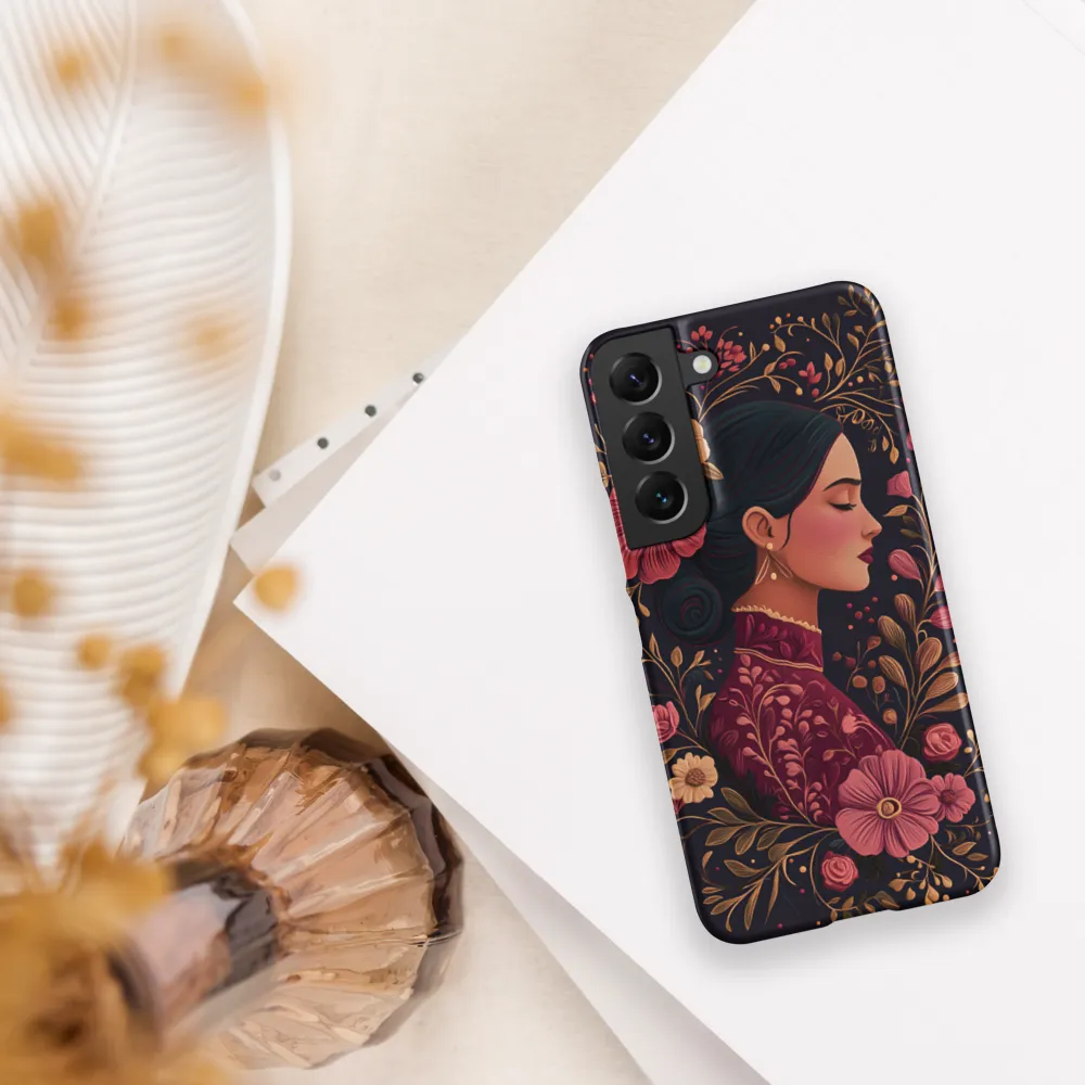 Portrait of Serenity | Phone Case |  S22 | Snap Case | Matte
