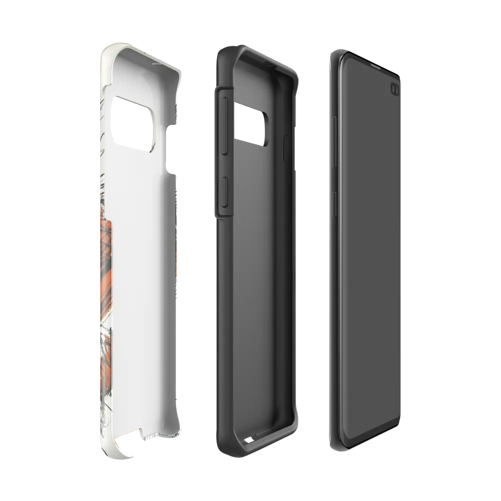 Joyful Cat Creation | Phone Case |  S10 | Tough Case | Glossy