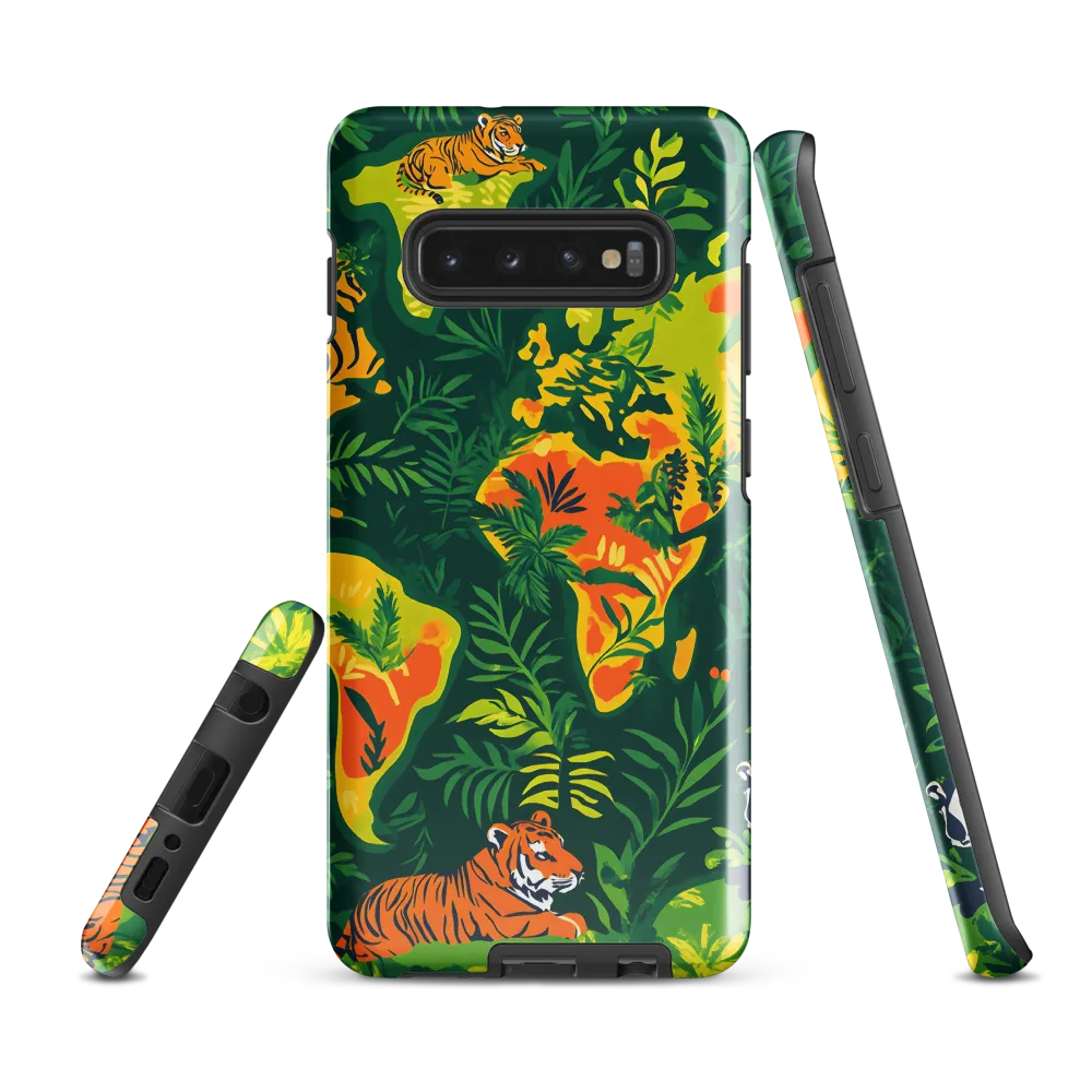 Nature's Tapestry: A World Interwoven | Phone Case |  S10 Plus | Tough Case | Glossy