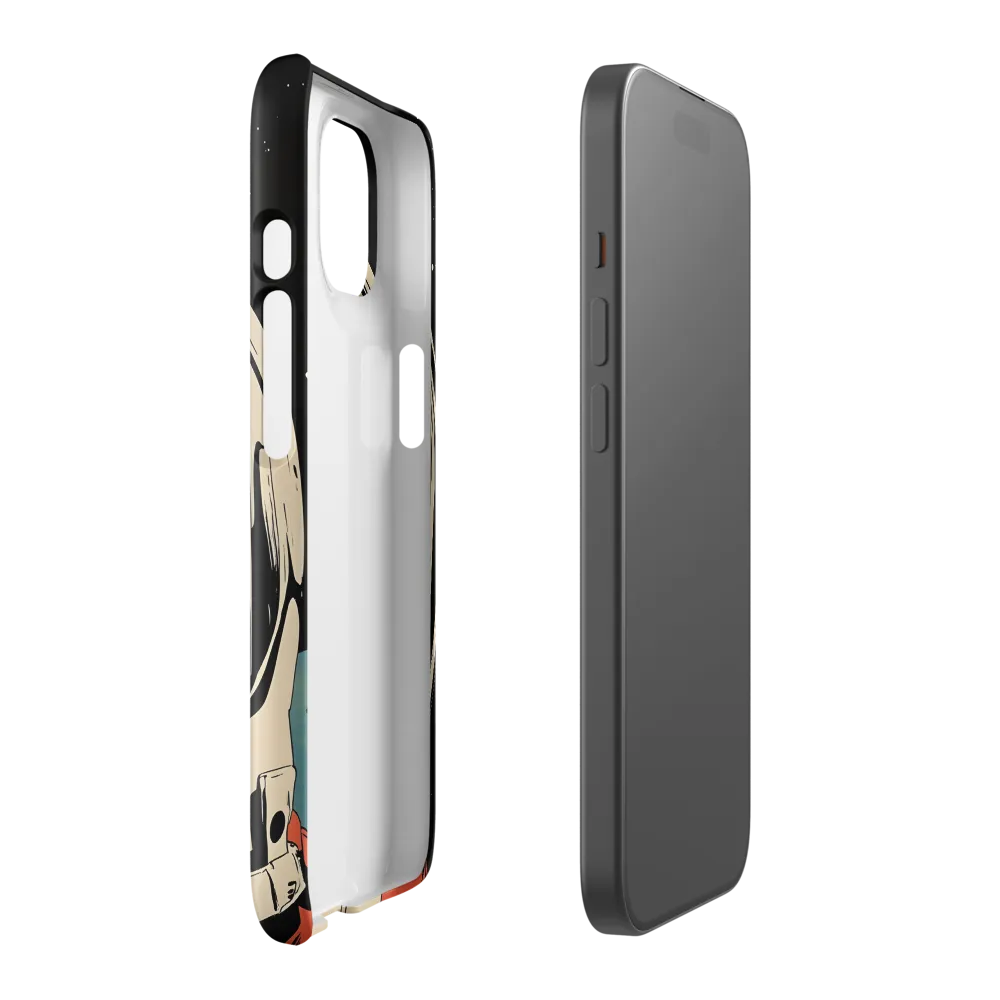 Gaze of the Astronaut | Phone Case |  15 | Snap Case | Glossy