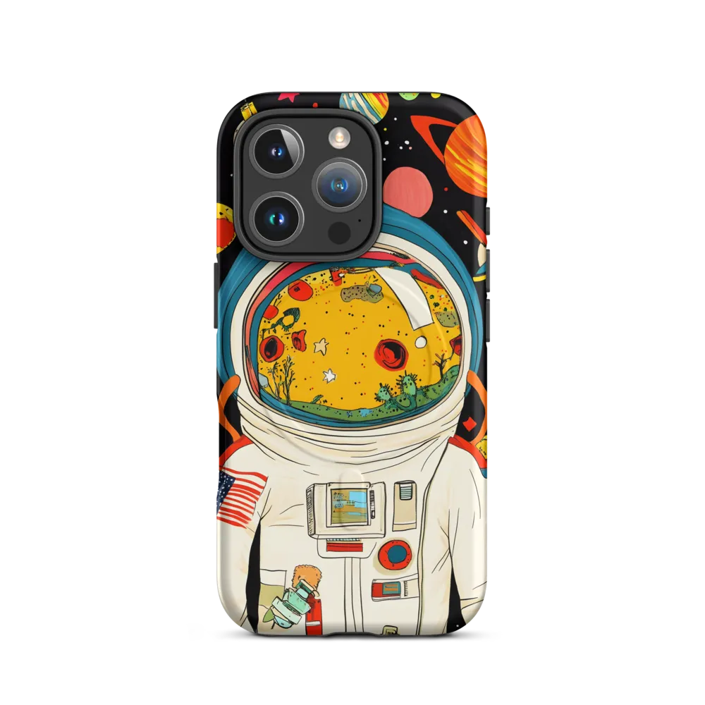 Cosmic Curiosity: Journey Within the Helmet