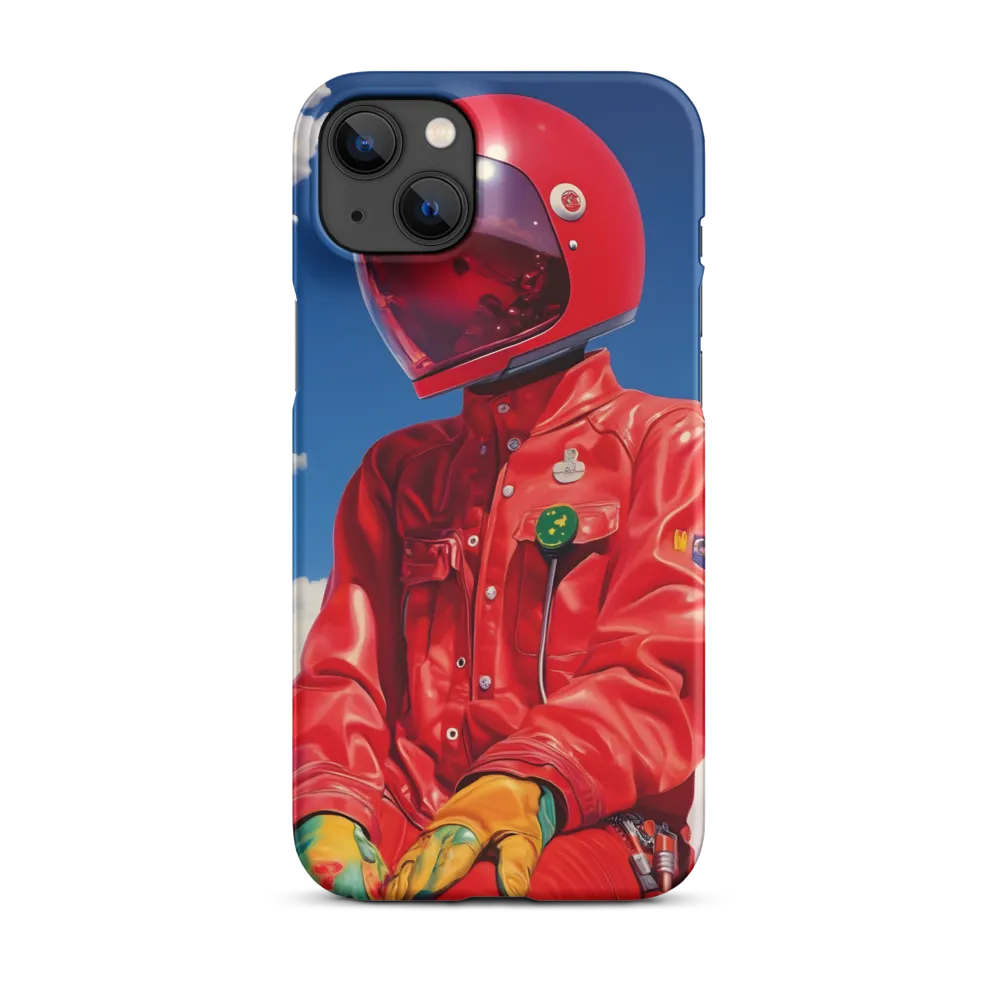 Astronaut in Crimson