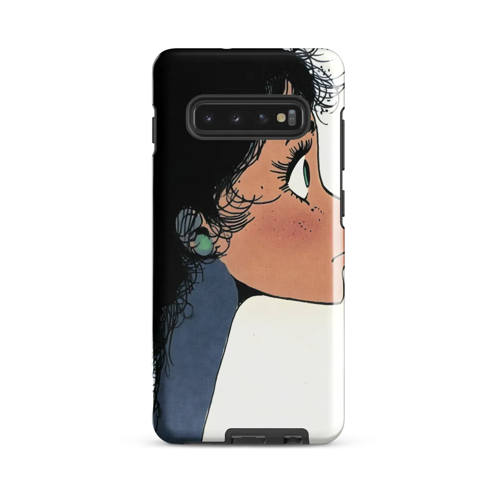 Whispers of Contemplation | Phone Case |  S10 Plus | Tough Case | Glossy