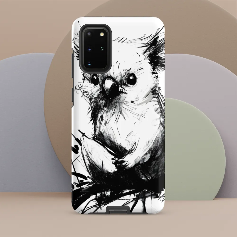 Whimsical Koala in Ink