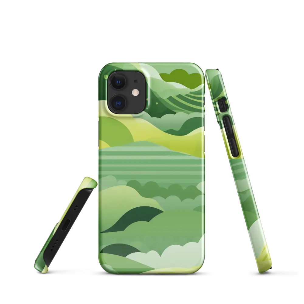 Tranquility in Green Waves