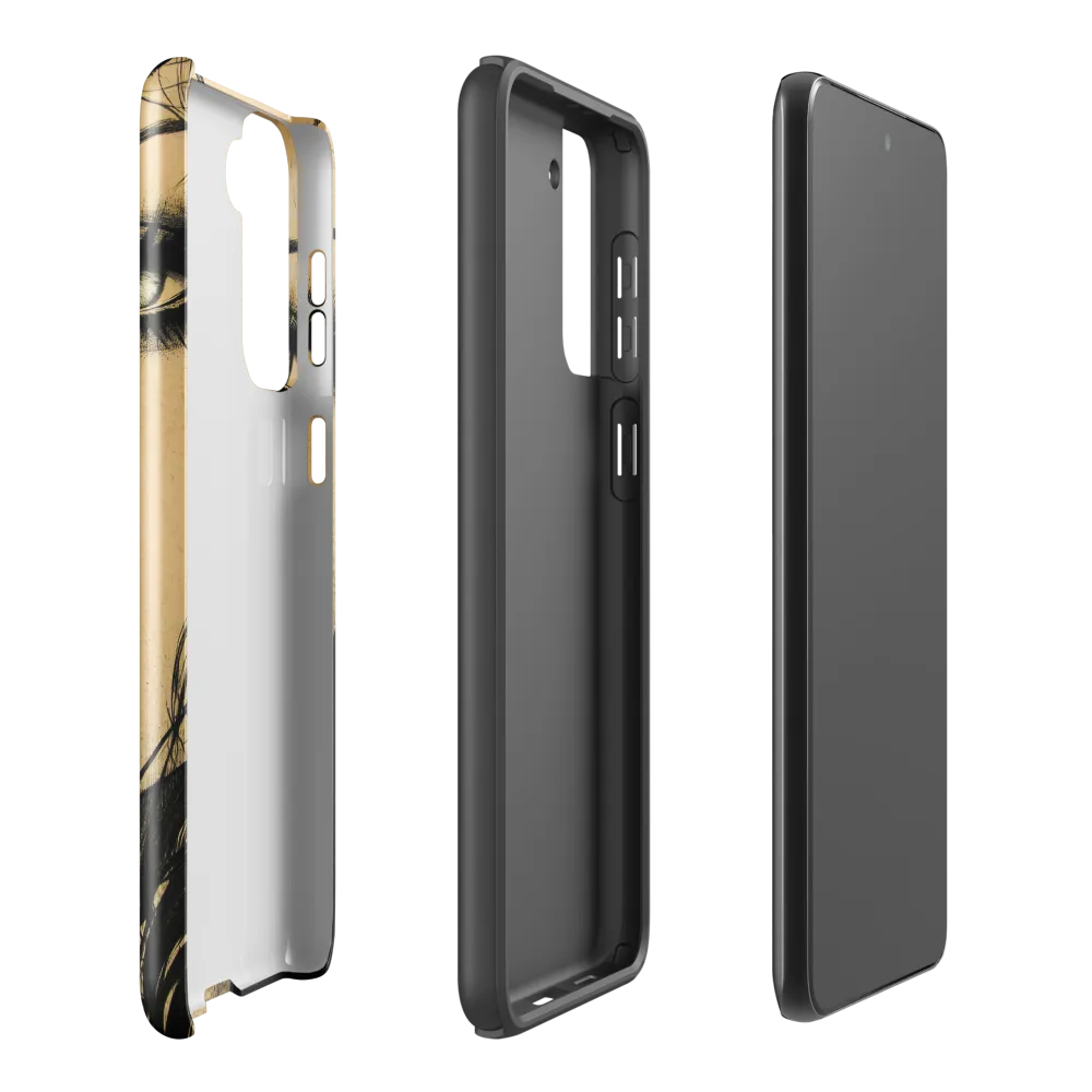 Enigmatic Gaze | Phone Case |  S21 Plus | Tough Case | Glossy