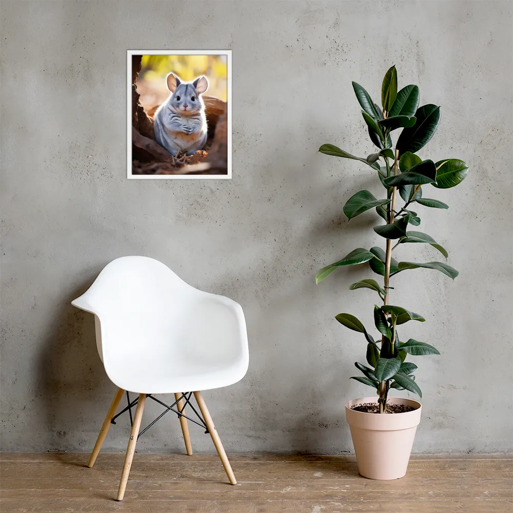 Gentle Whispers of Nature: The Chinchilla