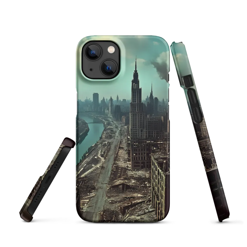 Urban Ruins: A Futuristic Reflection | Phone Case |  13 | Snap Case | Matte